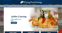 Desktop Screenshot of flyingfood.com